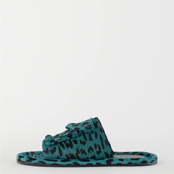 NEW TIBI leopard print calf hair beryen, 39 - Picture 7 of 10